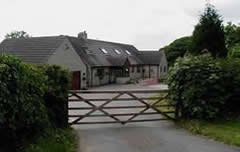 Entrance from the road